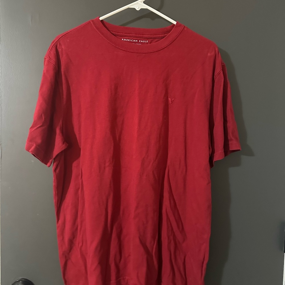 American Eagle Outfitters Red Men's Shirt